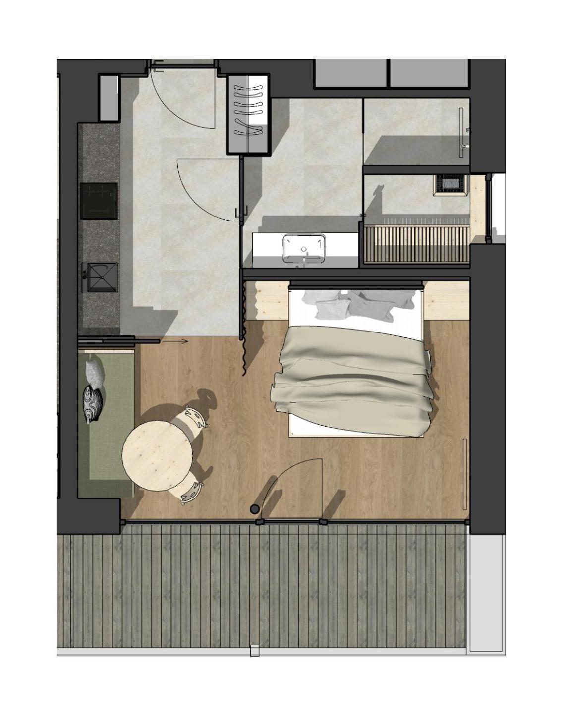 Appartements Rainhof Santa Maddalena in Casies Chambre photo