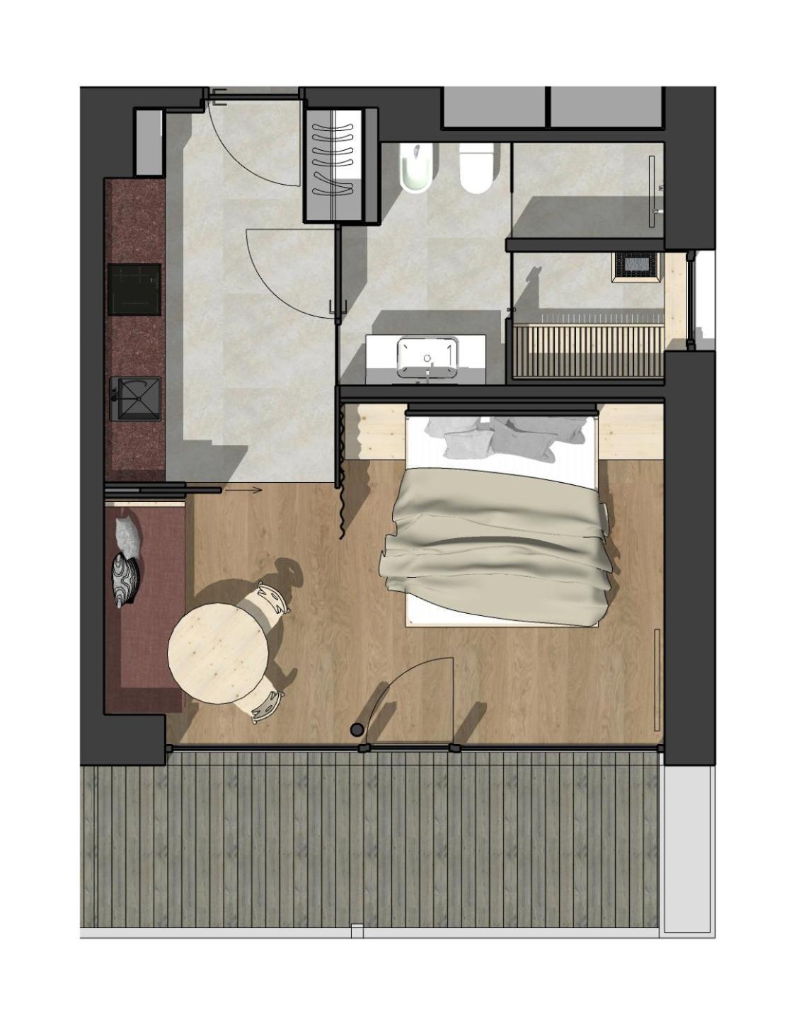 Appartements Rainhof Santa Maddalena in Casies Chambre photo